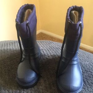 Toddler Blue Kamik all weather boots